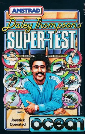 Daley Thompson's Supertest (UK) (1986) (Trainer) box cover front